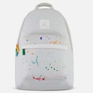 JORDAN MONOGRAM WHITE BACKPACK AUTHENTIC "EXPEDITE SHIPPING"